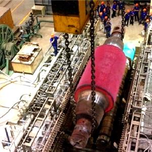 大型軋機(jī)支承輥差溫淬火