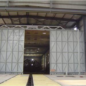 新型噴砂作業(yè)線