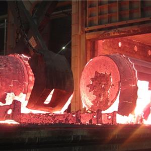 鋼錠加熱